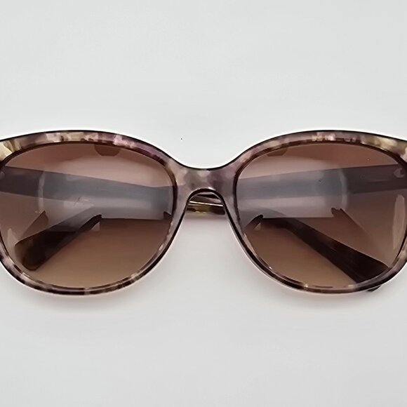 Coach HC8132 L109 528713 Confetti Brown Frame Brown Gradient Lens Sunglasses main image 5
